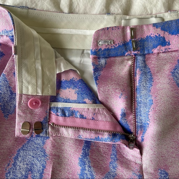 3.1 Philip Lim Silk Jacquard Geode Pants - Picture 4 of 6